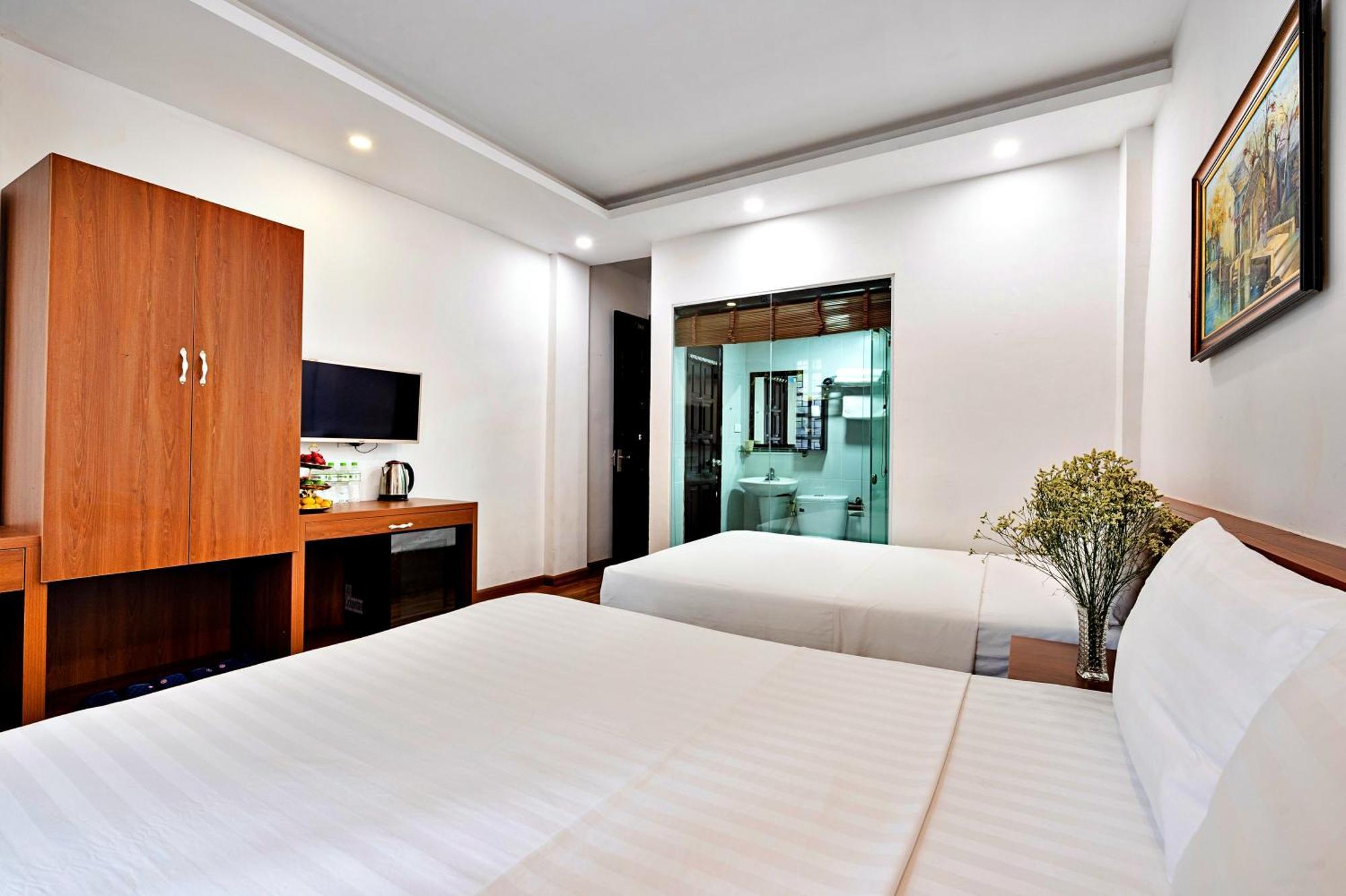 Hanz Ami Central Hotel Hanoi Værelse billede